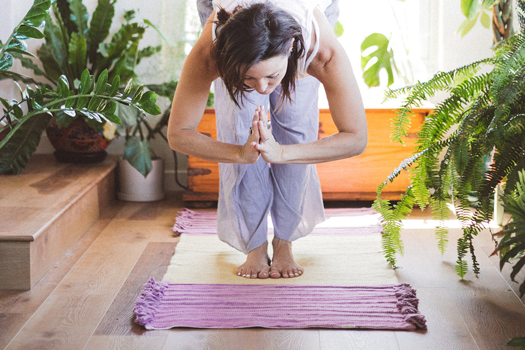 Bennd Light Harda and Sappanwood Ayurvedic yoga mat